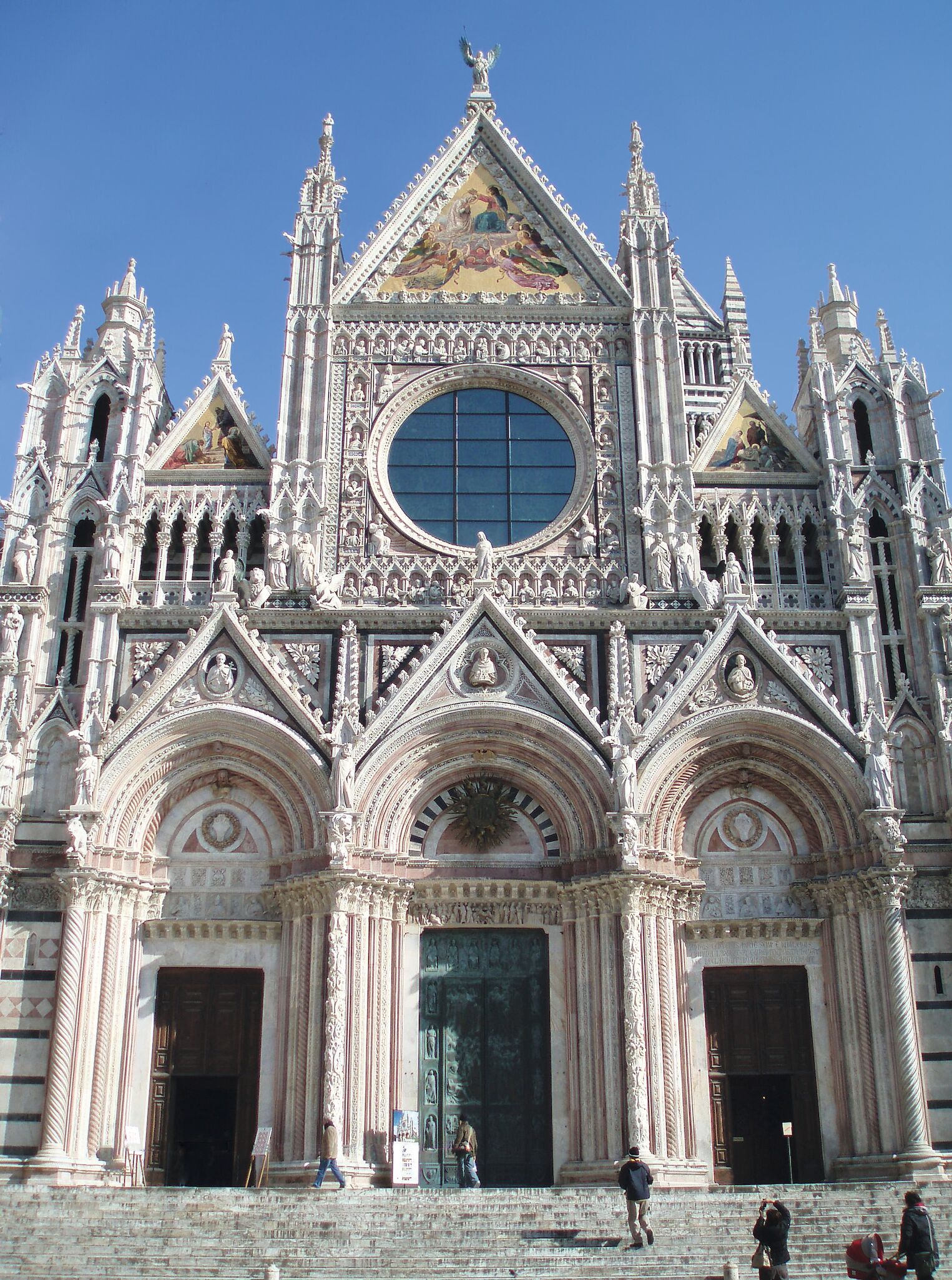 La façade du Duomo de Sienne