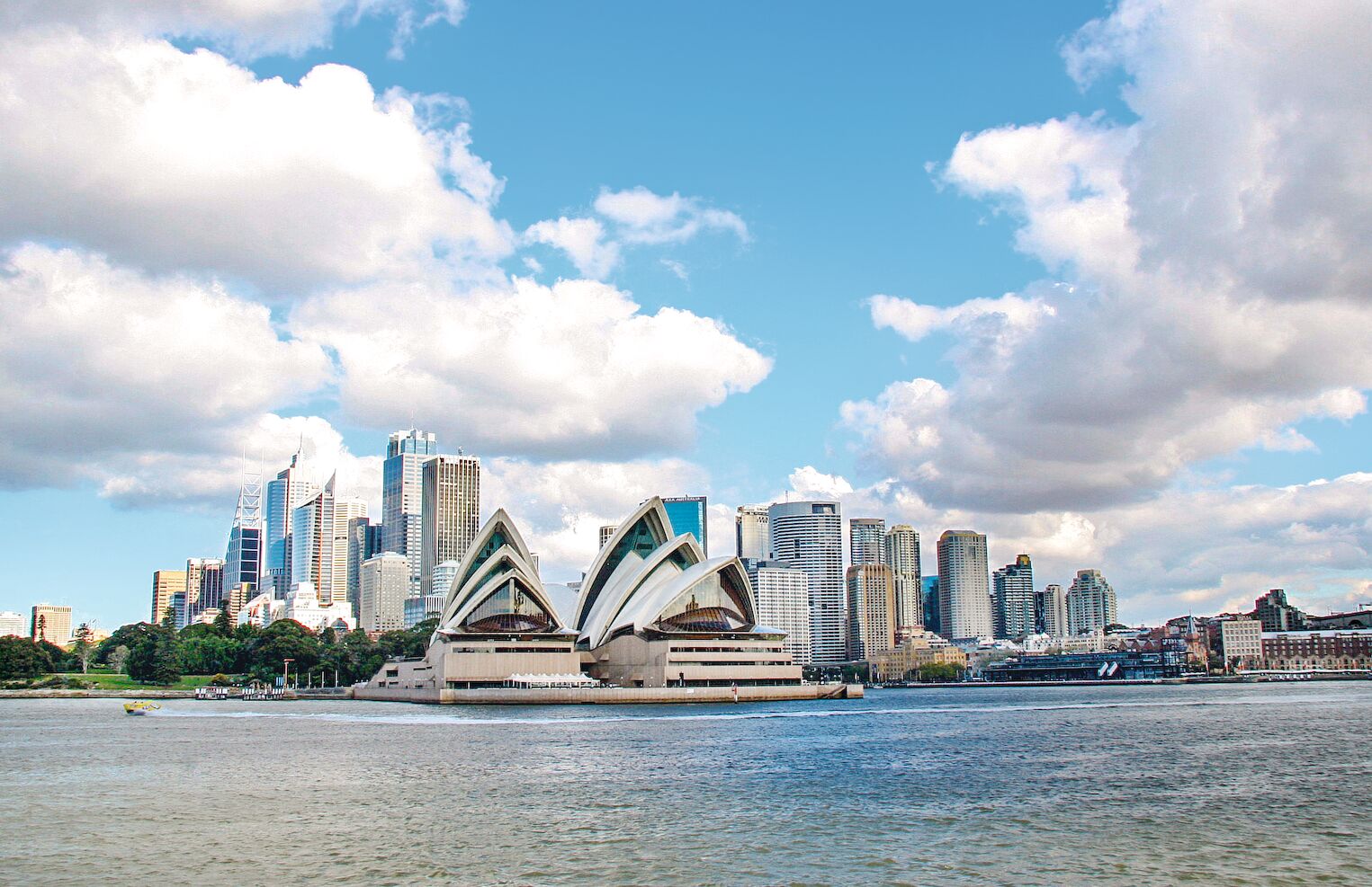 Vue sur la baie de Sydney