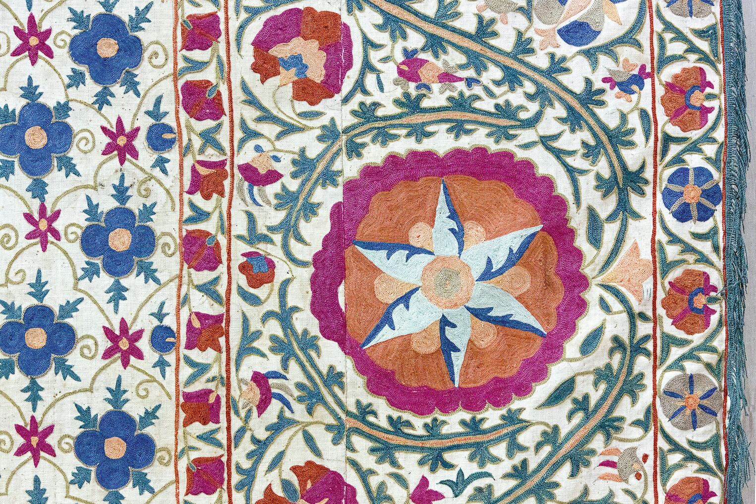 Tissus au Musée des Arts Décoratifs de Boukhara